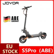 JOYOR S5 Pro ABE Elektroroller 500 W 48 V 26 Ah EScootergeschwindigkeit 20 km/h 70–100 km Reichweite 10-Zoll-Reifen faltbare Elektroroller