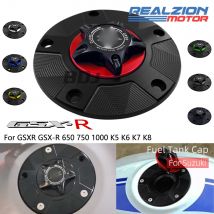 Realzion GSXR Gas-Tankdeckel, Öl-Tankdeckel für Suzuki GSXR GSX-R 650 750 1000 K5, K6, K7, K8, K9, K11, schnelle Demontage