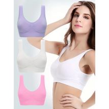Sujetador push up BREAST Sexy para mujer, sujetadores sin espalda de talla grande, sujetador inalámbrico de talla grande, sujetador transpirable sin costuras, 1 Uds. wfws01