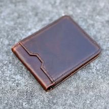 Rfid Sperrung Echtem Leder Herren Brieftasche Bifold Dollar Clips Designer Brieftaschen Berühmte Marke Männlichen Brieftasche Geld Taschen