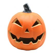 Halloween LED Pumpkin Lantern Decor Jack O Lantern Plastic Light Up Pumpkin Battery Operated Garden Patio Front Door Porch Decor