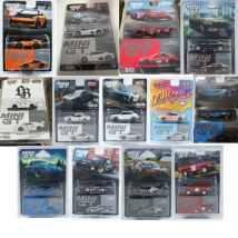 MINIGT1/64 Hängekartenspot US-Version Japanische Version Lamborghini Sang GTR Legierungsautomodell Porsche