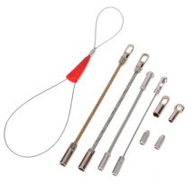 Elektriker automatische Gewinde führung Stecker Kopf Gewinde führung Draht Kabel elastische Einfädler Kabel Abzieher Zubehör für die Reparatur