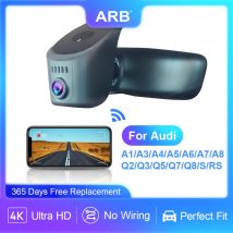 ARB 4K Dash Cam für Audi A3 Q5 A4 Q3 A6 Q7 A1 Q2 A5 Q8 A8 TT RS S 2013 bis 2024, High Definition