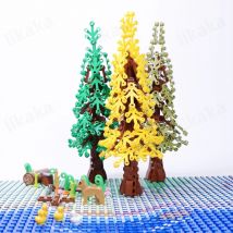 Stadt Bäume Bausteine MOC Redwood Blöcke Spielzeug DIY Spielzeug für Kinder Geschenke Kompatibel Klassische Ziegel Juguetes Kinder Spielzeug