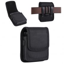 Flip Phone Pouch Bag Waist Holster Case with Belt Clip Cover for Samsung Z Flip 6 5 4 3 2,Motorola Razr/50/40 Ultra