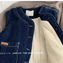 Kinder Kleidung Winter & Herbst Neue Kinder Weste Denim Taille Mantel für Neugeborene Baby Ärmellose Jacken Outwear für Kleinkind mädchen Jungen