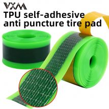 VXM Self-Adhesive TPU Glass Fiber Filament Bicycle Inner Tube Anti PunctureTire Pad 1pcs   Anti-Puncture Guard road Bicycle Part