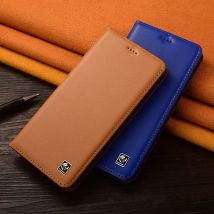 Napa Genuine Leather Flip Case For ZTE Redmagic 5S 6 6S 7 7S 8 8S 9 9S 10 11 Pro Plus Air Phone Cover Card Cases Scratch Proof