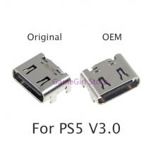 1pc Original/OEM Type-C USB Charging Socket Port for Playstation 5 V3.0 Charger Jack Connector for PS5 010 020 030