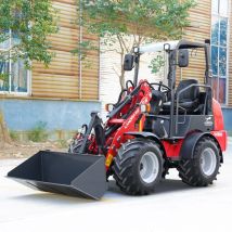 W1160 Radlader Euro 5 Dieselmotor 30 PS Landwirtschaft Minilader Geschwindigkeit 19,5 km/h Kubota-Lader mit Kabinenbagger individuell