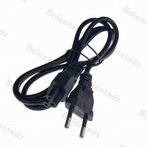 Bolantedz Cavo di alimentazione EU Euro US Cavo di alimentazione europeo americano IEC C5 Cloverleaf 1,2 m 4 piedi per adattatori CA Notebook portatile