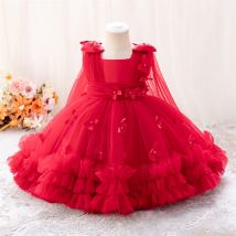 BABYKLEIDER für Kleinkinder im Alter von 0 bis 5 Jahren, neuer Typ, einjähriges Geburtstagspartykleid, offizielles Weihnachtskleid für Babys