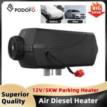 Podofo Air Diesel Heater 12V 8KW Universal Car Parking Heater Autonomy with Remote Diesel Air Heater for RV Trailer Camper Van
