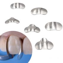 100 sztuk/worek matryce dentystyczne przekrój profilowana metalowa matryca opaski matrycowe pierścienie pełne wymiana zębów Dentsit narzędzie do pielęgnacji jamy ustnej