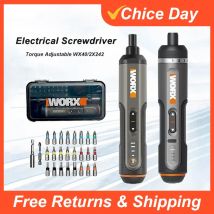 Worx 4V Mini zestaw wkrętaków elektrycznych WX242 WX241 WX240 inteligentne bezprzewodowe wkrętaki