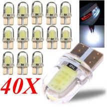 LED W5W T10 194 168 W5W COB 4SMD Led Parkplatz Glühbirne Auto Keil Umriss Lampe Canbus Silica Helle Weiße Lizenz Glühbirnen