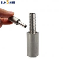 Stainless Steel Diffusion Stone, 2 Micron Aeration Stone, Homebrew Carbonation Stone With 1/4" Barb for Beer Wine Making