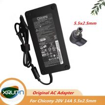 Adaptador de corriente original Chicony A18-280P1A 20V 14A 280W para portátiles Schenker XMG NEO 15-E22qrn Gigabyte AORUS 15X ASF/RTX4070