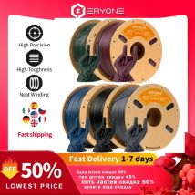 ERYONE gran venta 1/3/5/10KG PETG filamento Premium de fibra de carbono impresión 3D, multicolor disponible, filamento petg-cf, 1KG/carrete