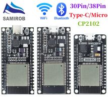 CP2102 WROOM ESP32 Entwicklungsboard 30Pin/38Pin Micro/Typ-C USB WiFi+Bluetooth Ultra-geringer Stromverbrauch Dual Core CPU