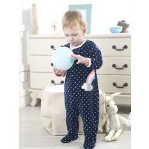 Children's fleece boys and girls jumpsuits with feet jumpsuits rompers warm pajamas spring, autumn and winter