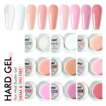 FZANEST HEMA&TPO-FREIES UV-Gel für Nagelverlängerungen Ohne Hitze Sanftes Aufbaugel für Empfindliche Nägel Luxuriöses Französisches Design DIY-Anwendung