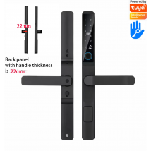 Thin Smart screen window lock IP66 Waterproof 2085 2585 3092 Mortise Back panel with handle thickness 22mm Smart Aluminum lock