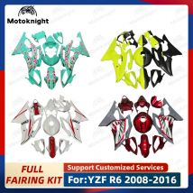 Motorrad Verkleidung Kit Fit Für Yamaha YZF R6 2008-2016 YZF-R6 2012 2013 2014 2015 Volle Set Verkleidungen Karosserie neue ABS Kunststoff