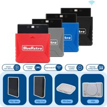 RetroScaler BlueRetro Wireless Controller Adapter für PS2/PS1 Konsole Joystick Konverter für Switch/PS3/PS4/PS5/Xbox One Gamepad