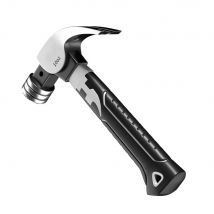 Mini-Klauenhammer mit kurzen Hand, Nagelhammer mit 2-Rillen-Design, Hartstahl, Holzbearbeitung, Schlag- und Elektrotechnikwerkzeug