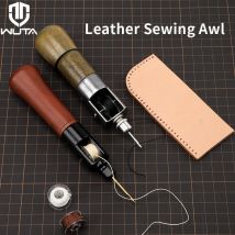 WUTA Leather Sewing Awl Thread Kit Speedy Stitcher Hand Sewing Machine Tools Kit Leather Craft Stitching Shoemaker Canvas Repair