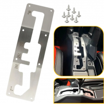 UTV X3 Shift Shifter Gate Plate Panel for Can-Am Maverick X3 Max R 4x4 XDS XMR XRC XRS Turbo DPS 2017-2023 Aluminum Accessories
