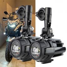 Luci ausiliarie LED Spot Fendinebbia di guida per R1200GS F800GS K1600 Fendinebbia universali per moto 40W 6000K