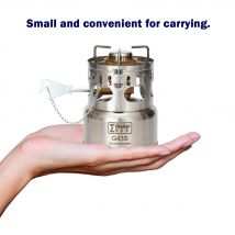 IWALKER G43 G43S Fornello da campeggio Esterno Gasolin e Fornello Bruciatore Silenzioso per Viaggi Picnic Emergenza
