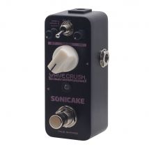 SONICAKE Wave Crush Bitcrush Digital Bitcrusher Abtastrate Probenreduzierer Synthesizer Lo-Fi Gitarre Bass Effektpedal QSS-20