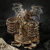 3D Holz Puzzle DIY Hohe Komplexität Marmor Run Puzzle Set Drachen Puzzle Modell Kits Baustein Pädagogisches Geschenk für Kinder