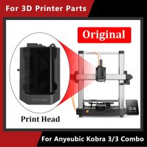 Original Extruder Montage für Kobra 3/3 Combo Druckkopf für Anycubic Kobra 3/Kobra 3 Combo Hotend mit Motor Zubehör Cutter