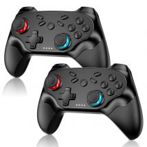 GAMROMBO Wireless Controller for Switch OLED/LITE/PC Gamepad 6-axis Gyro W/Turbo Vibration Game Joystick Remote Control Rocker
