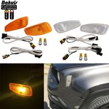 Indicatore di direzione per auto Lampada laterale per Jeep Renegade 2014-2023 Accessori Riflessione laterale Avvertimento Indicatore di direzione Lampada