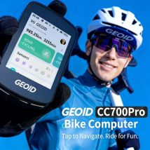 GEOID CC700 Pro Fahrradcomputer 2,8-Zoll Touchscreen GPS Fahrradtacho WIFI ANT+ Mit Globaler Kartennavigation Fahrrad-Kilometerzähler