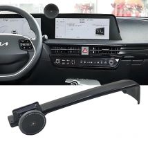 Für Kia EV6 2022 2023 2024 12,3 Zoll Bildschirm 15 W Drahtlose Ladegerät Telefon Halter Halterung Abdeckung Auto Basis trim Auto Zubehör
