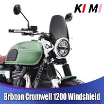 Motorrad Windschutz scheibe modifiziert Retro kleine Windschutz scheibe Frontscheibe für Brixton Cromwell 1200