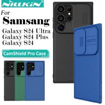 Nillkin für Samsung Galaxy S24 Ultra S24 Plus S24 Hülle CamShield Pro Slide Kamera Sichtschutz stoßfeste Rückseite