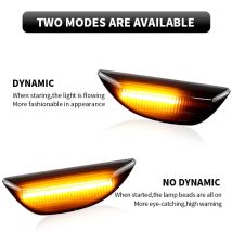 2PCS LED Side Marker Turn Signal Light Fender Marker Lamp For Opel Mokka 2012-2016 For Chevrolet Trax 2013-2019