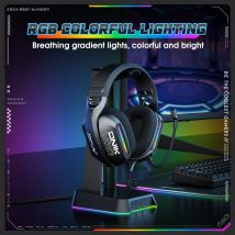 ONIKUMA X12 Cuffie da gioco per PS4 PS5 Cuffie over-ear per PC con audio surround Cuffie cablate da 3,5 mm per laptop mobile