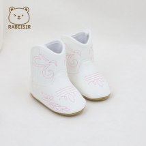 Autumn and Winter Baby Boots, Non-Slip and Warm, for 0-1 and a Half Year Old Male and Female Babies, Western Cowboy Boots