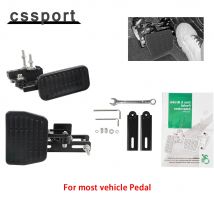Für die meisten Fahrzeuge. Pedal-Gas- und Bremspedalverlängerungen. Für Go-Kart. Winkel mit einstellbarer Länge. Brems- und Gaspedale für Autofahrzeuge