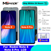 AAA IPS Für Xiaomi Redmi Hinweis 8 LCD Display Mit Rahmen Digitizer LCD Ersatz Pantalla Für Redmi Hinweis 8 Pro m1906G7I Display