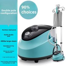 UAV/Regno Unito Elettrodomestico Intelligente Doppia Asta Verticale Appeso A Vapore Portatile Stiratura A Vapore Veloce-calore Con Piastra A Fascia Per I Vestiti